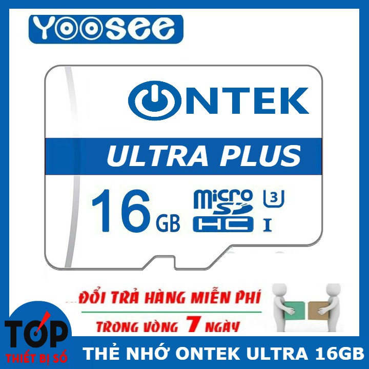 Thẻ nhớ MicroSD ONTEK ULTRA 16Gb cho camera yoosee | BigBuy360 - bigbuy360.vn