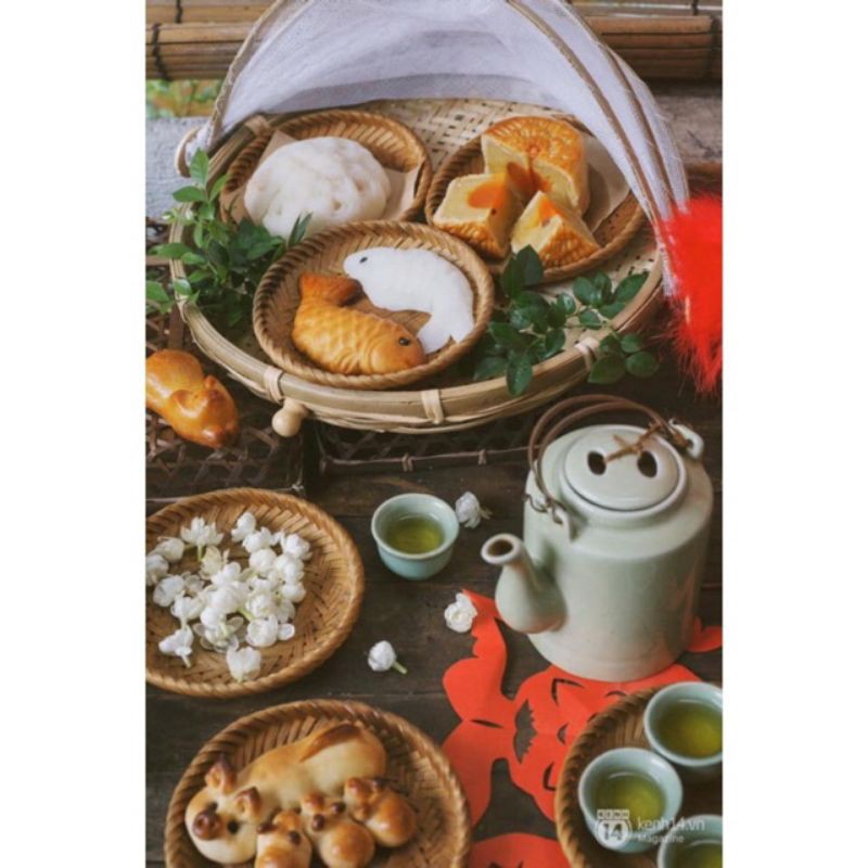 Mẹt tre lồng bàn gắn màn 40cm
