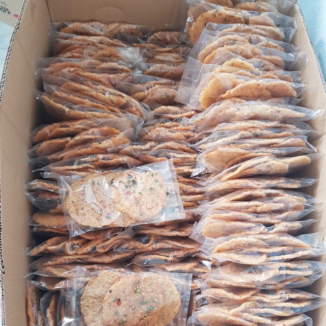 10 bịch cơm cháy mỡ hành Daklak