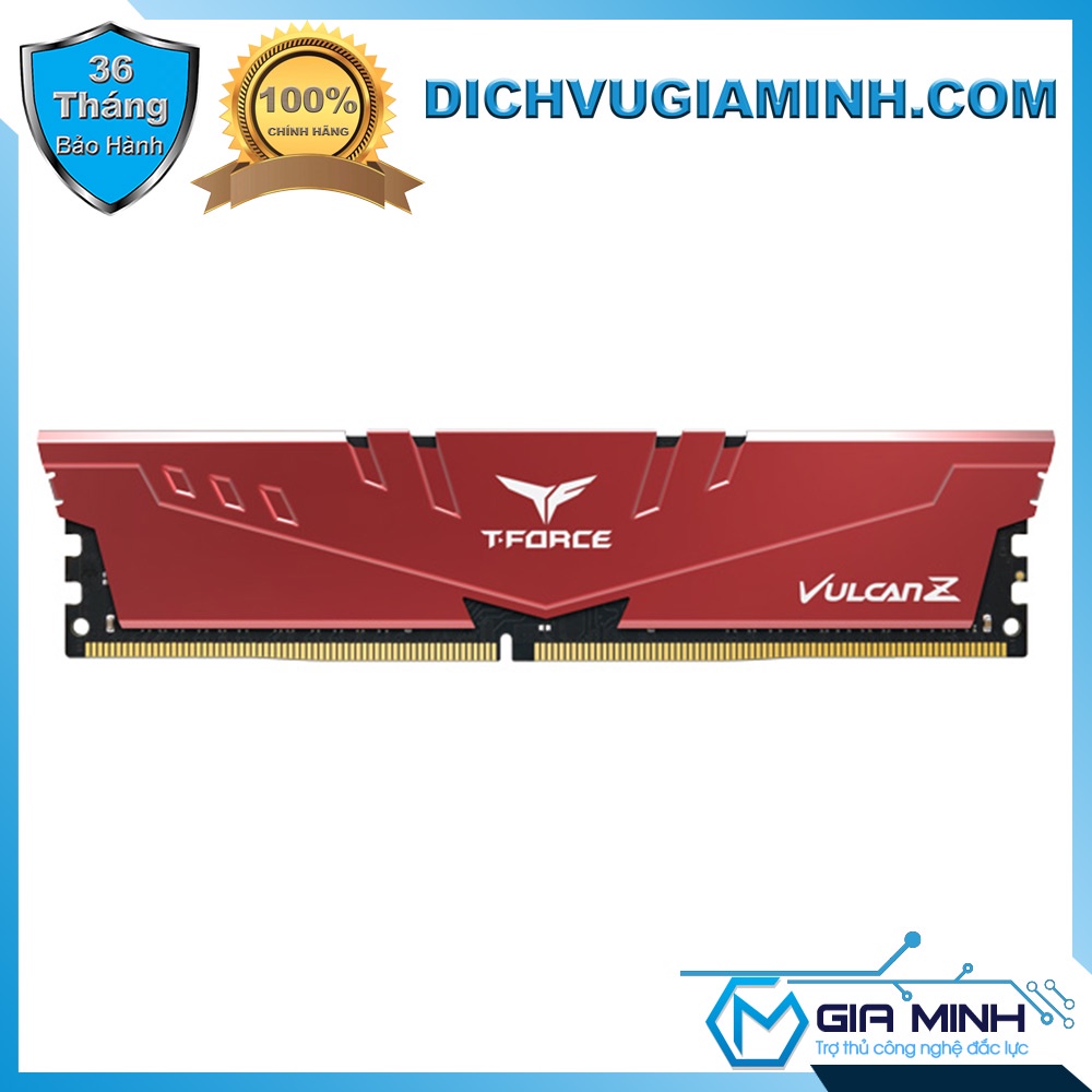 Ram Teamgroup T-Force Vulcan Z 16GB (1x16GB) – Bus 3200 CL16 DDR4