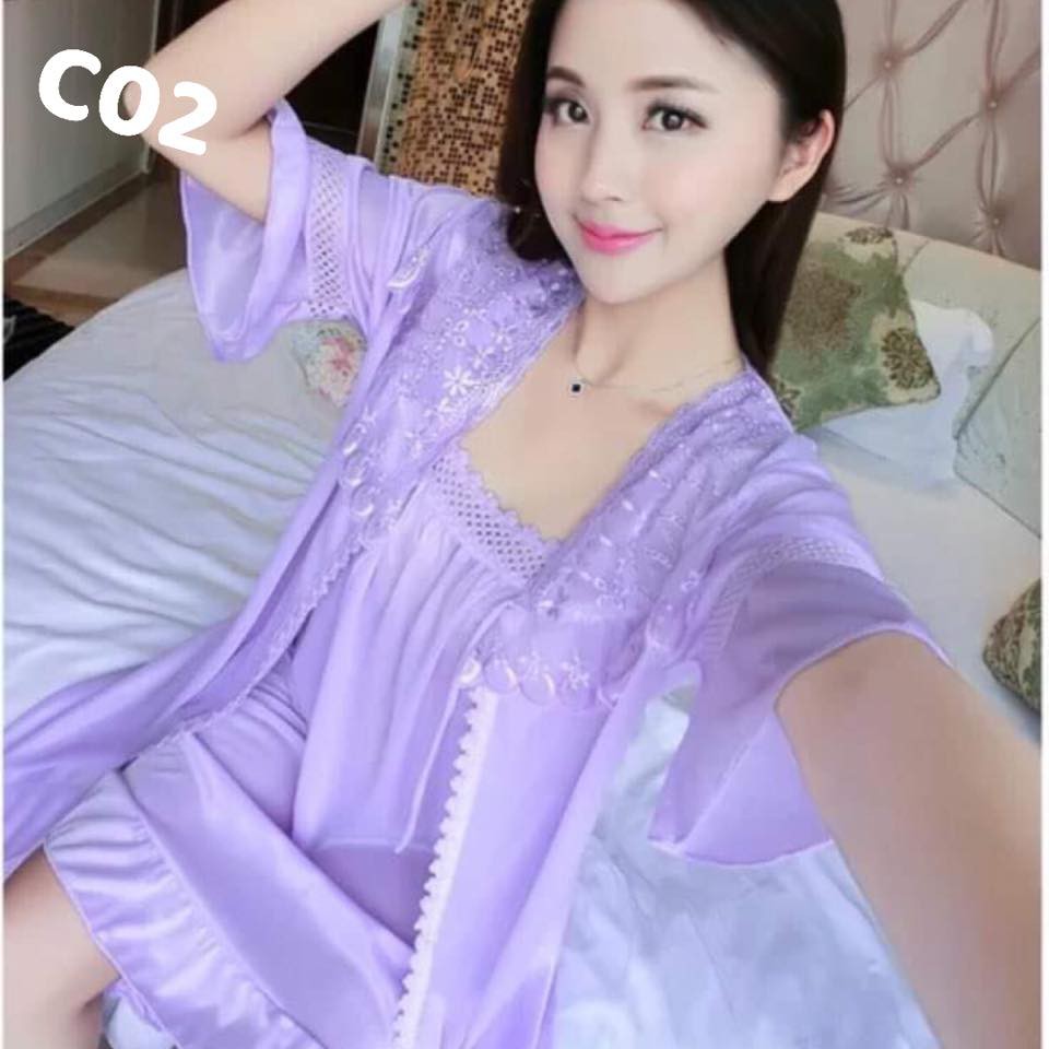 Đầm Ngủ Sexy|Váy Ngủ Sexy Quyến Rũ ❣️❣️Chất thun mềm mại