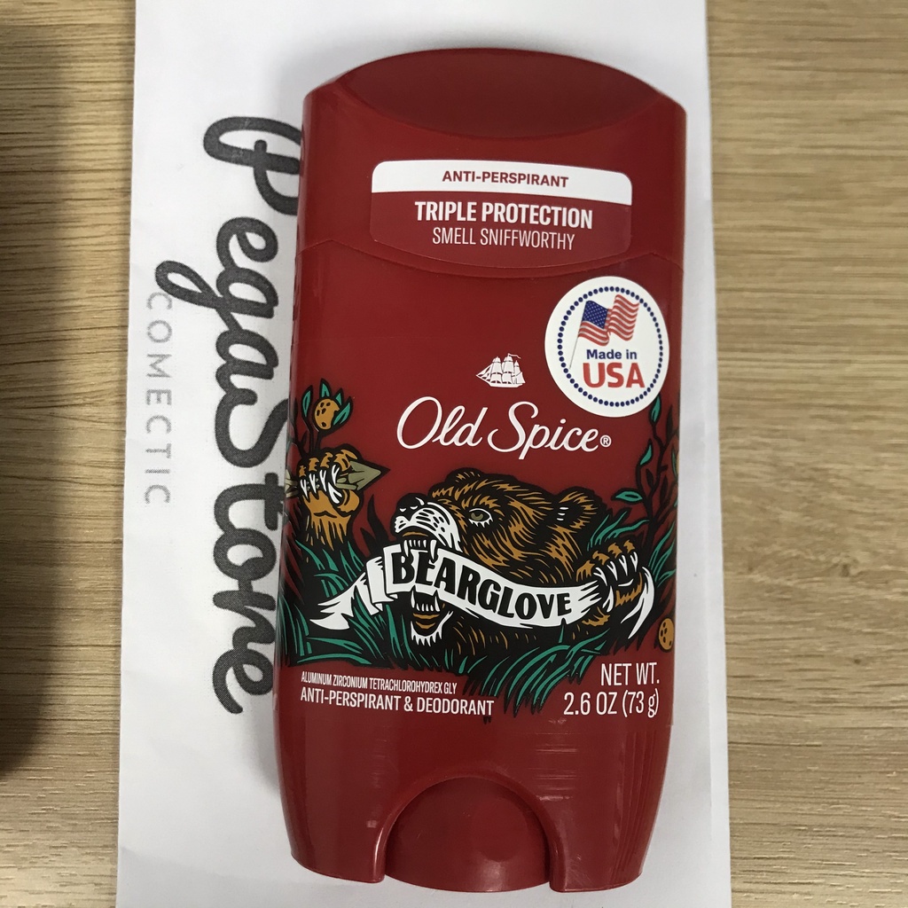Hàng Mỹ - Lăn khử mùi nam OLD SPICE / sáp lăn nách cánh buồm đỏ/lăng nách nam