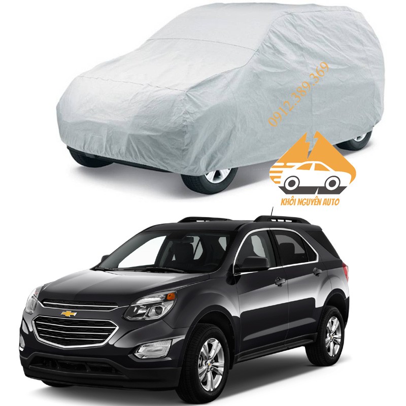 Bạt Phủ xe Ô Tô Chevrolet Captiva Vải Dù OXFORD Siêu Bền, Bạt Trùm Xe Hơi Chống Nắng Mưa Bảo Vệ Xe