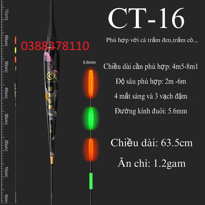 Phao Câu Cá Hố Đấu CT