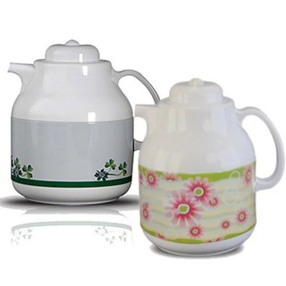 Phích pha trà cao cấp rạng đông, 1 lít, giữ nhiệt, thân inox, vai nhựa, model: rd-1055ts