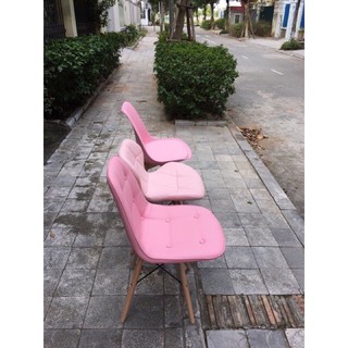 ghế đệm eames nhập khẩu màu hồng