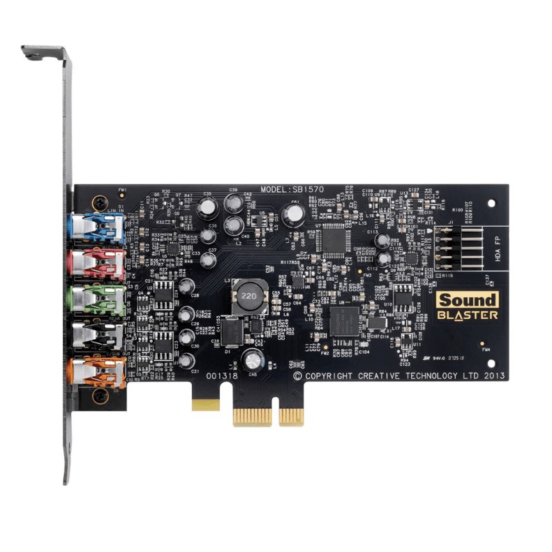[Mã SKAMPUSHA7 giảm 8% đơn 250k]Card Âm Thanh Creative Sound Blaster Audigy Fx 5.1 - Hàng Chính Hãng