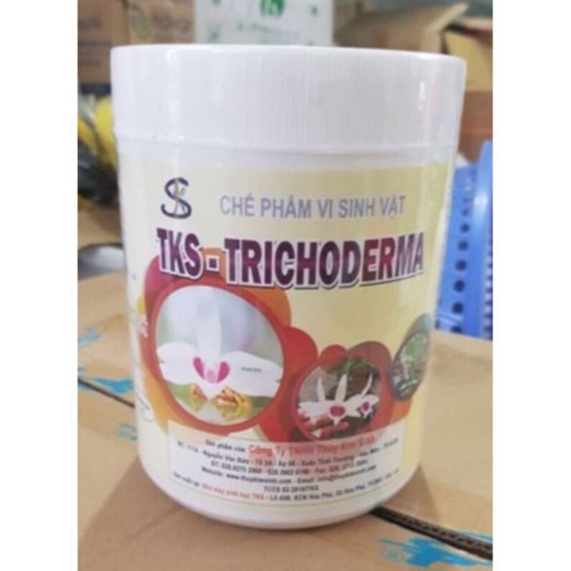 Chế phẩm Nấm đối kháng trị Nấm TKS - TRICHODERMA hộp 1kg