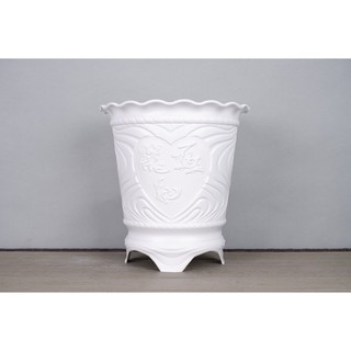 Chậu Nhựa Trồng Cây Hoa Văn Đào Phúc Lộc Thọ 33x23x34cm - Trồng Cây Cảnh, Hoa Kiểng (Hàng VNXK)