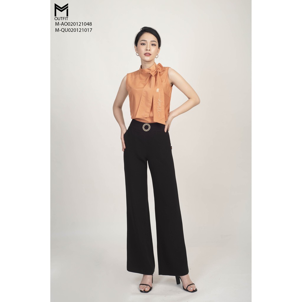 Áo sát nách cổ đứng MMOutfit M-AO020121048