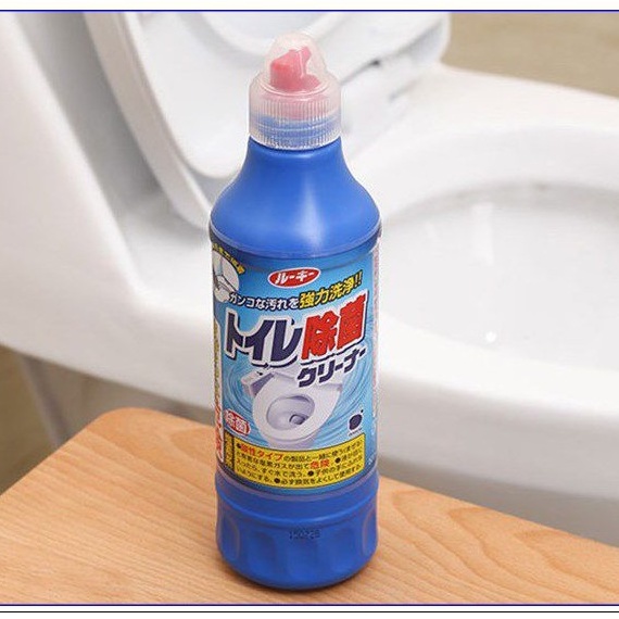 [Siêu Sạch] Nước Tẩy Toilet Nhà Vệ Sinh Loại Lớn 500ml Siêu Sạch Hàng Nhật Tẩy Mạnh Bồn Cầu, Chậu Rửa Mặt, Bồn Vệ Sinh