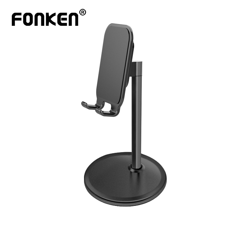 Giá đỡ điện thoại di động FONKEN để bàn máy tính đa năng có thể điều chỉnh bằng kim loại