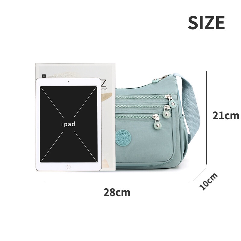 Túi Đeo Chéo Vai Đựng Mỹ Phẩm Bằng Polyester Thời Trang Dành Cho Nữ