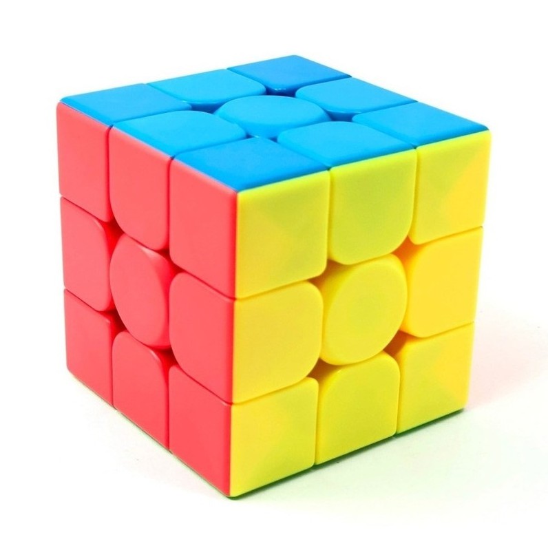 Rubik 3x3 Robik Stickerless Xoay Mượt , Lõi Cứng Cáp, Bền - SS3301