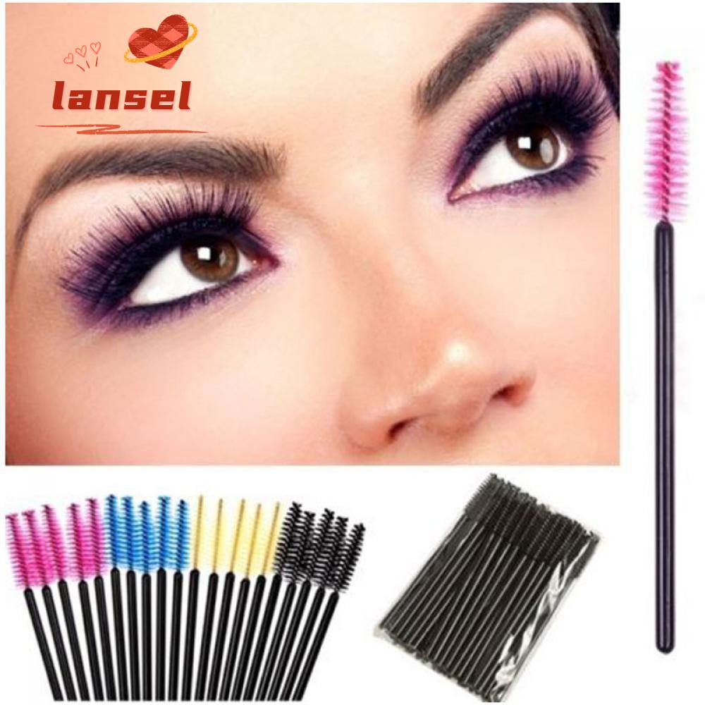 Set 50 Cọ Chuốt Mascara Mini Dùng Một Lần Tiện Dụng