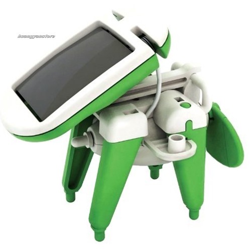 【☞HY☜】Inspired DIY 6 IN 1 Educational Learning Solar Energy Robot Kit Children Kid Toy