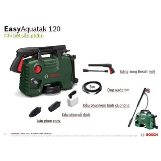 Máy phun xịt rửa Aquatak 120