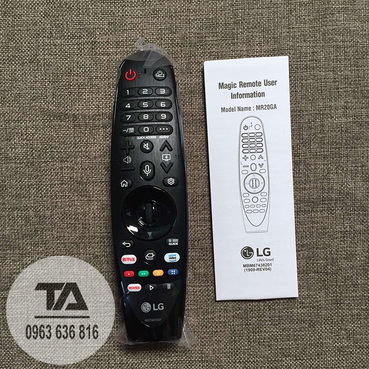 [ FREESHIP 50K ] Remote tivi LG ✔ ĐIỀU KHIỂN LG MAGIC REMOTE AN-MR20GA CHO SMART TIVI LG 2017 đến 2020 - CHÍNH HÃNG