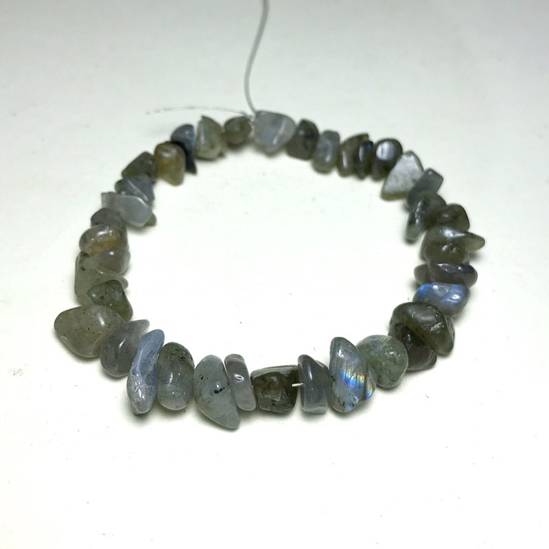 [Labradorite] Vòng tay đá thiên nhiên,đá vụn,handmade,Thanh tẩy