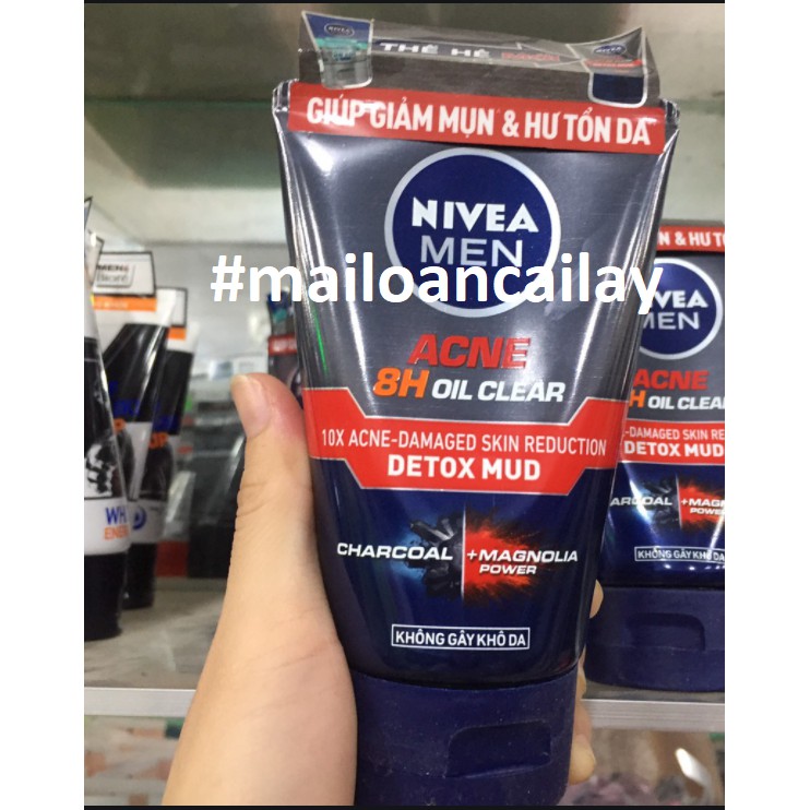 Sữa Rửa Mặt Nivea Men 100g mẫu mới
