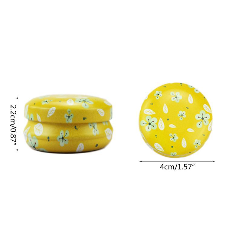 Set 12 hộp thiếc mini dùng để đựng son môi/ nến đa năng tiện dụng