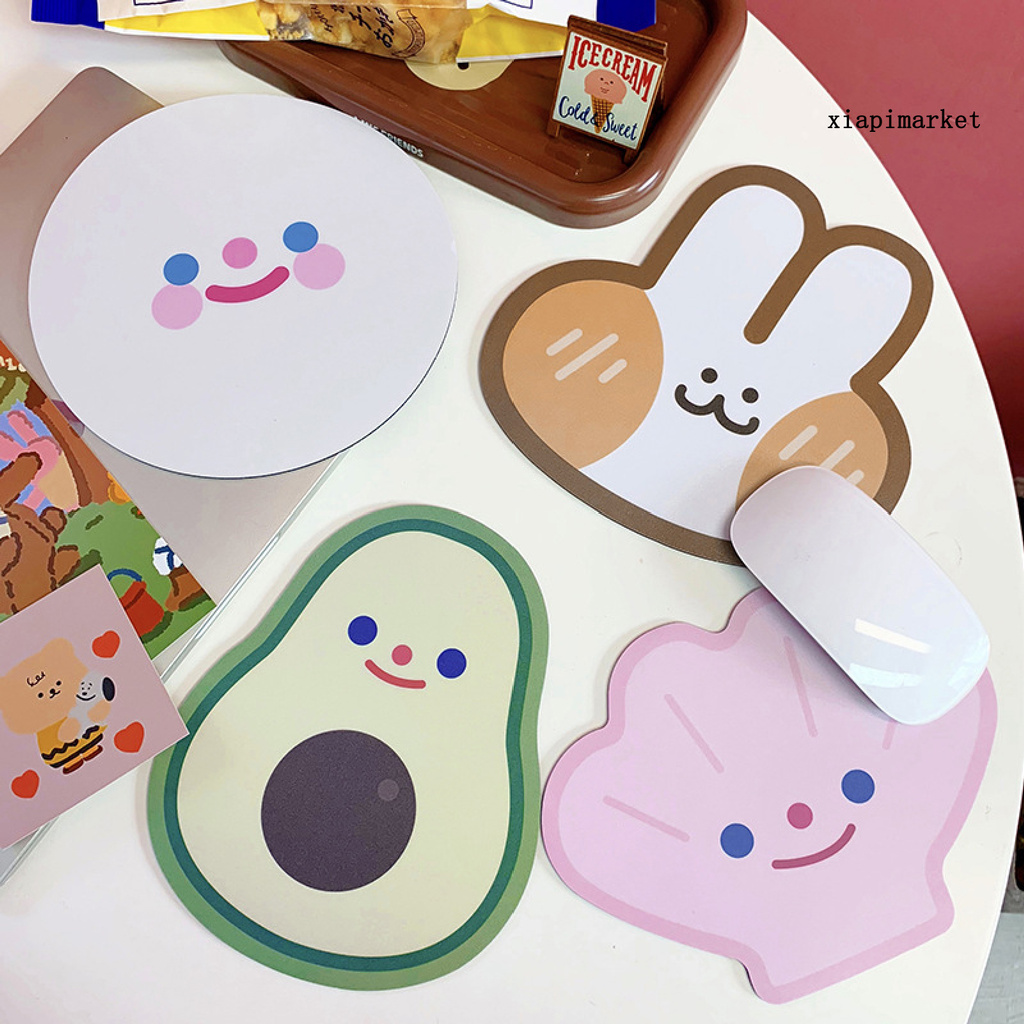 Miếng Lót Chuột Cao Su Chống Trượt Họa Tiết Hoạt Hình Dễ Thương