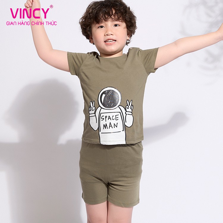 Bộ đồ shorts thun Vincy SST010S12