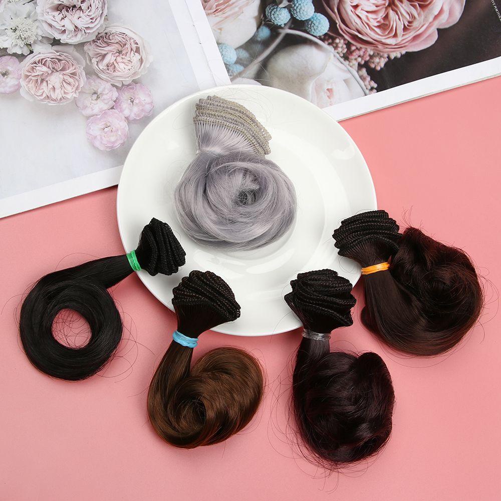 Bộ Tóc Giả Xoăn Dài 15cm * 100cm