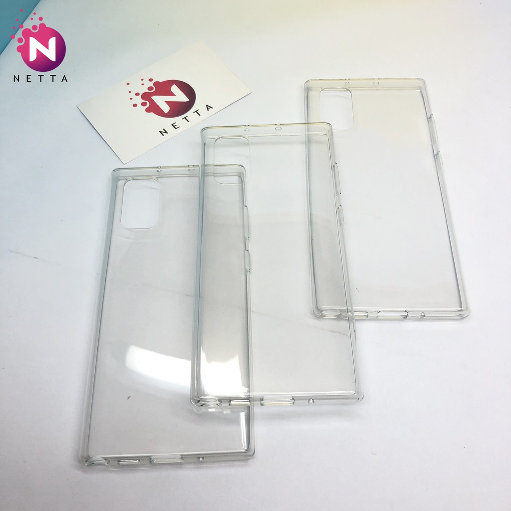 Ốp lưng Note 10 Plus trong suốt chính hãng Samsung, bảo vệ mọi góc cạnh của máy, tôn thêm vẻ đẹp của màu máy