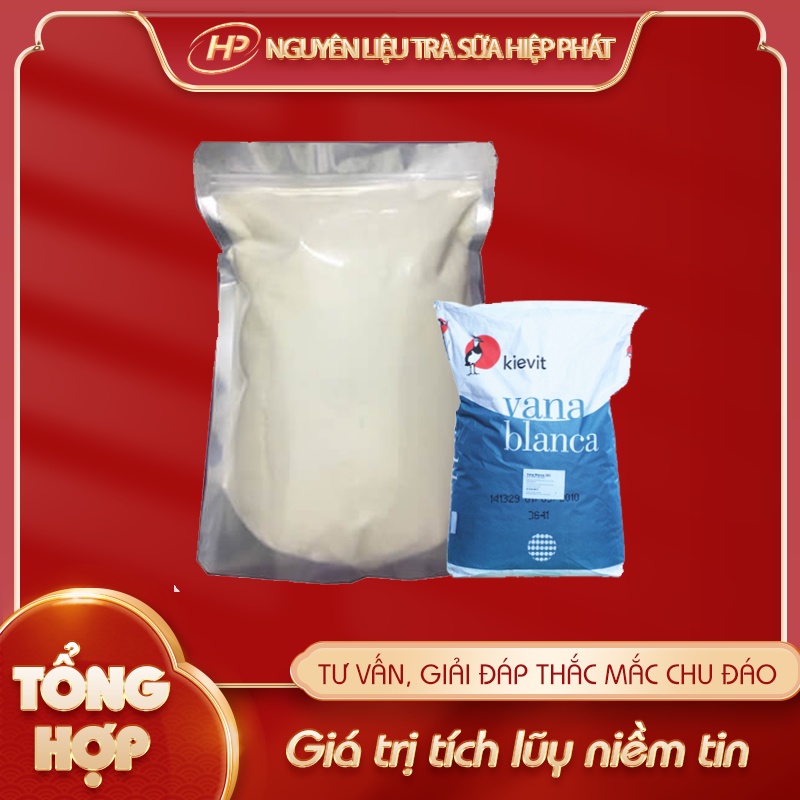 Bột sữa KIEVIT VANA BLANCA - 1kg - [CHIẾT LẺ] - SP000715 - Nguyên liệu pha chế trà sữa HIỆP PHÁT