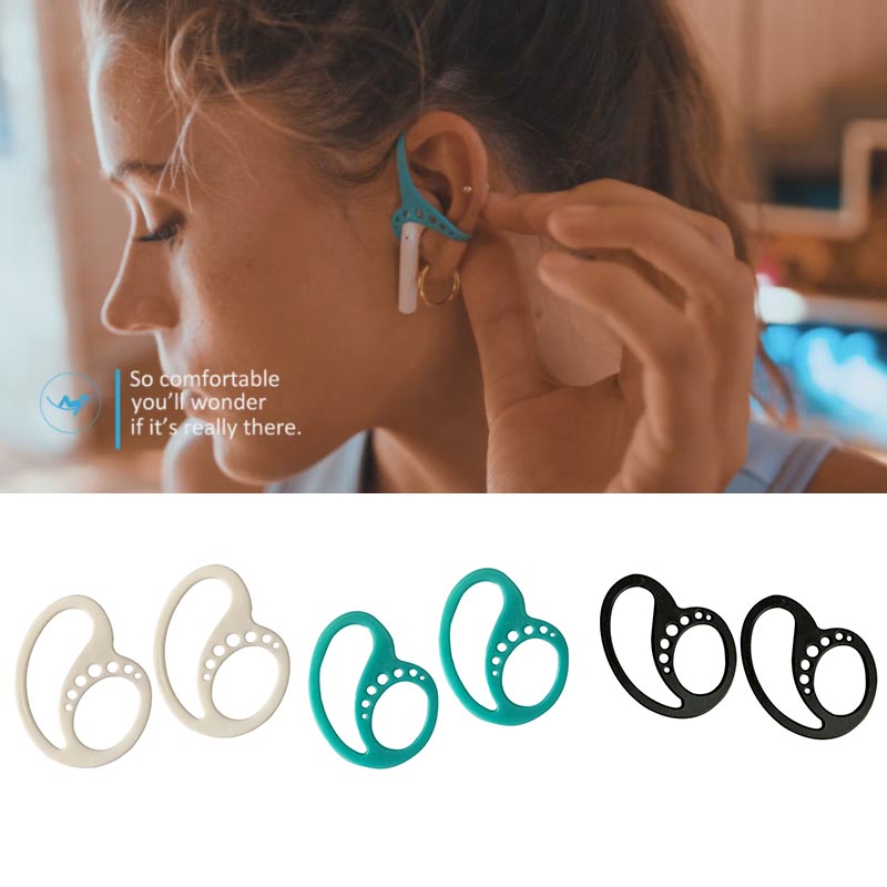 2 Cặp Giá Đỡ Tai Nghe Nhét Tai Chống Rơi Tiện Dụng