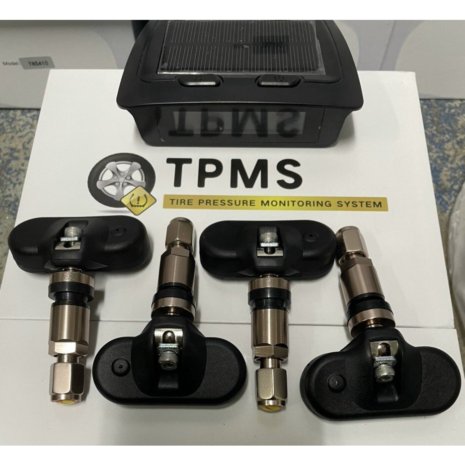 Cảm Biến Áp Suất Lốp Ô Tô TPMS CARFU _ Màn Taplo Dùng Năng Lượng Mặt Trời Tích Hợp Màn Hình Android