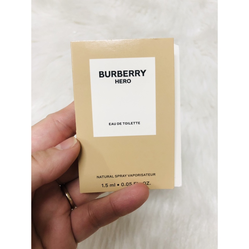 [CÓ BILL US] Sample mẫu thử Vial nước hoa Burberry Her Edp, Hero , Blossom, London Dream [1.5ml] chính hãng