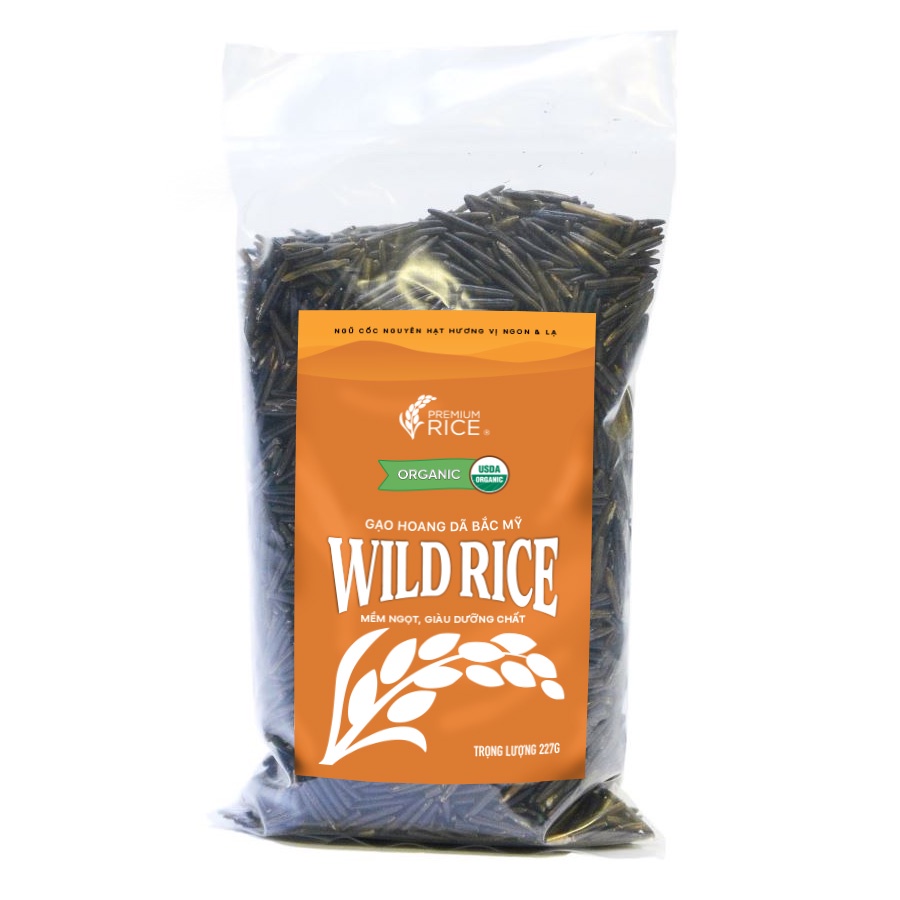 Wild Rice - Gạo hoang cổ đại Bắc Mỹ 227g