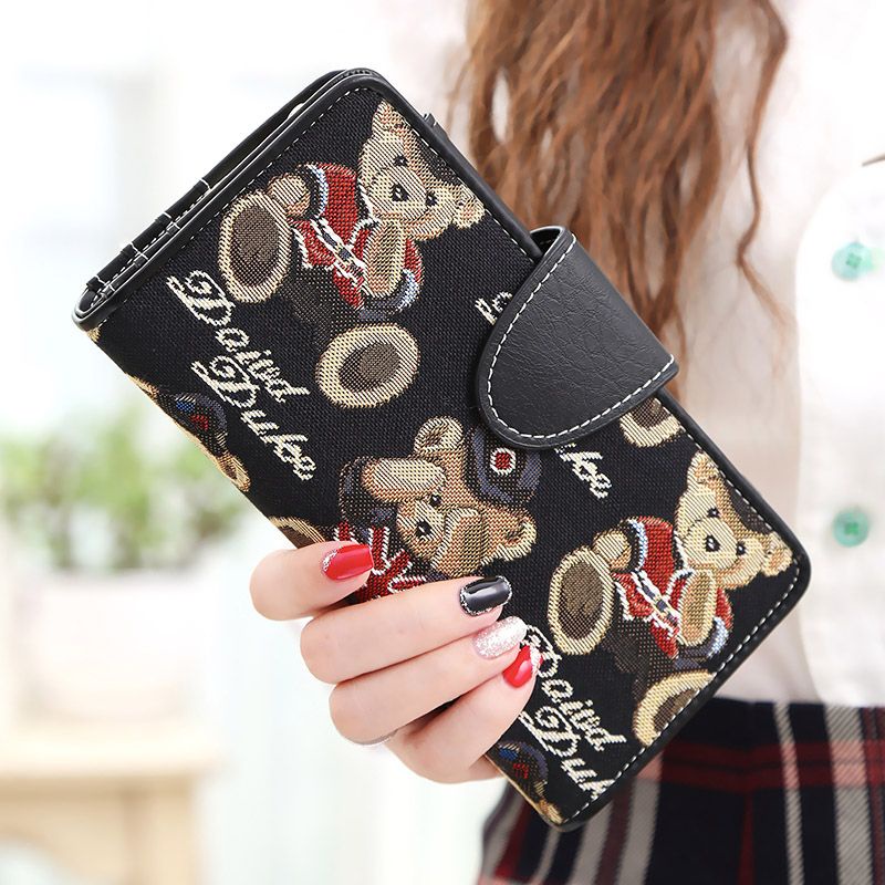 Ví Ngắn Cầm Tay Có Khóa Kéo Thời Trang Hàn Quốc 2019 Cho Nữ