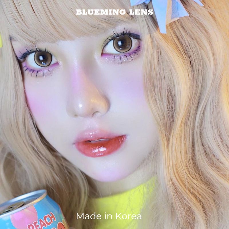 Lens mắt kính áp tròng Baby to tròn có viền  giãn to 14.5mm