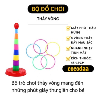 Trò Chơi Thảy Vòng - Bộ Trò Chơi Ném Vòng 369A Cho Bé Giải Trí, Luyện Tinh Mắt 9129 [FREESHIP]