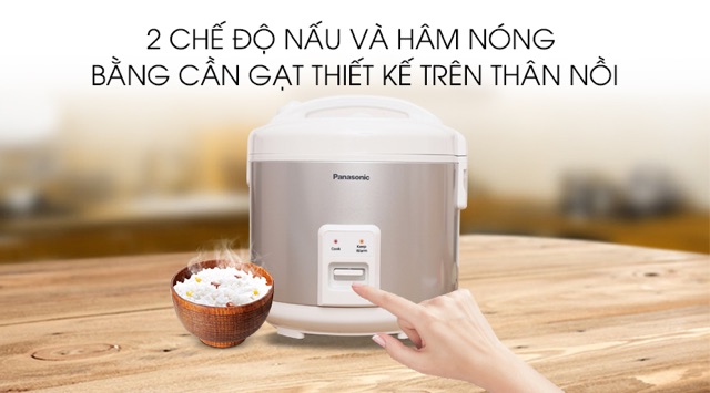 Nồi cơm điện Panasonic 1.8 lít SR-MVN187LRA - MỚI 100%