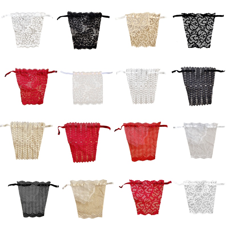 Skin Áo Lót Ống Ren Hoa Lá Kẹp Ngực Bí Mật Che Phủ Toàn Diện Mùa Hè Cho Nữ | BigBuy360 - bigbuy360.vn