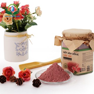 Bột hoa hồng Mộc Sắc lọ thủy tinh cao cấp