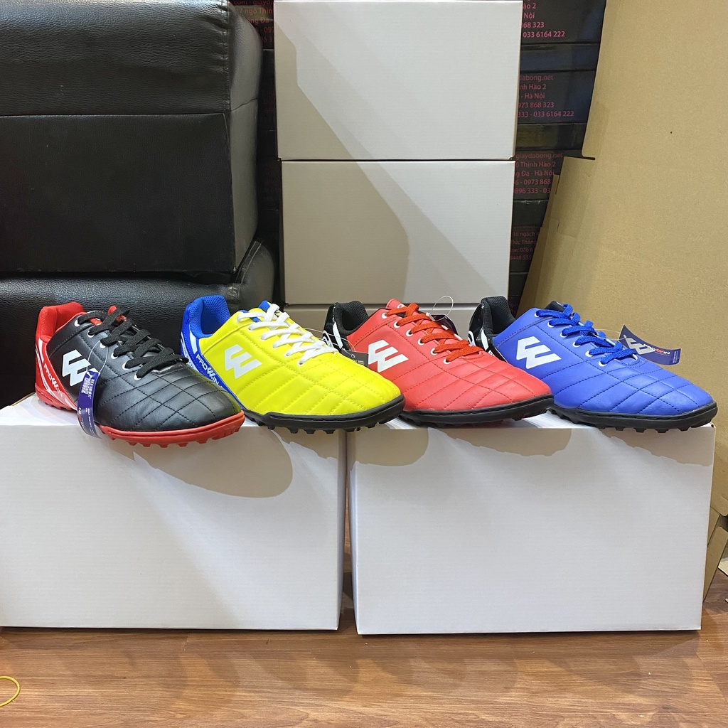 Giày Đá Bóng Thể Thao Nam Prowin Rx Colorful, Giày Đá Banh Cỏ Nhân Tạo Nhẹ Mềm - 2evshop