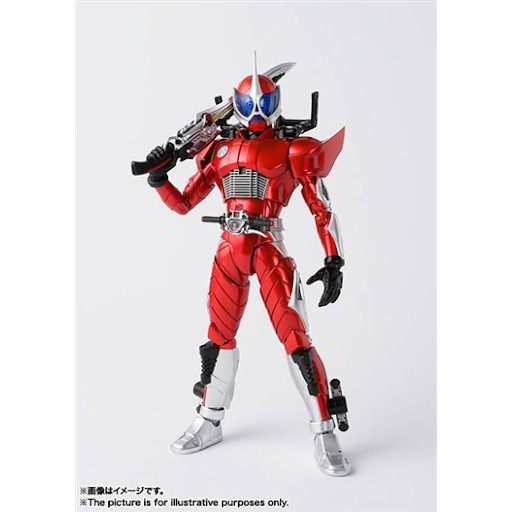 MÔ HÌNH HIỆP SĨ MẶT NẠ W SHF  KAMEN RIDER ACCEL 2.0 LIKE NEW