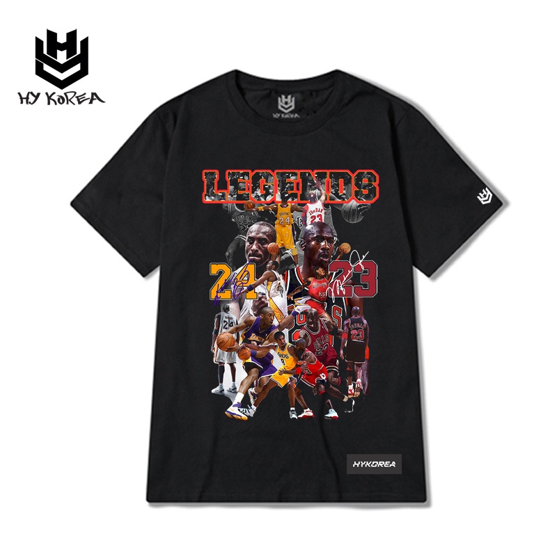 Áo Thun Tay Lỡ 100 Cotton HY Korea In Hình Legends 338 Form Rộng
