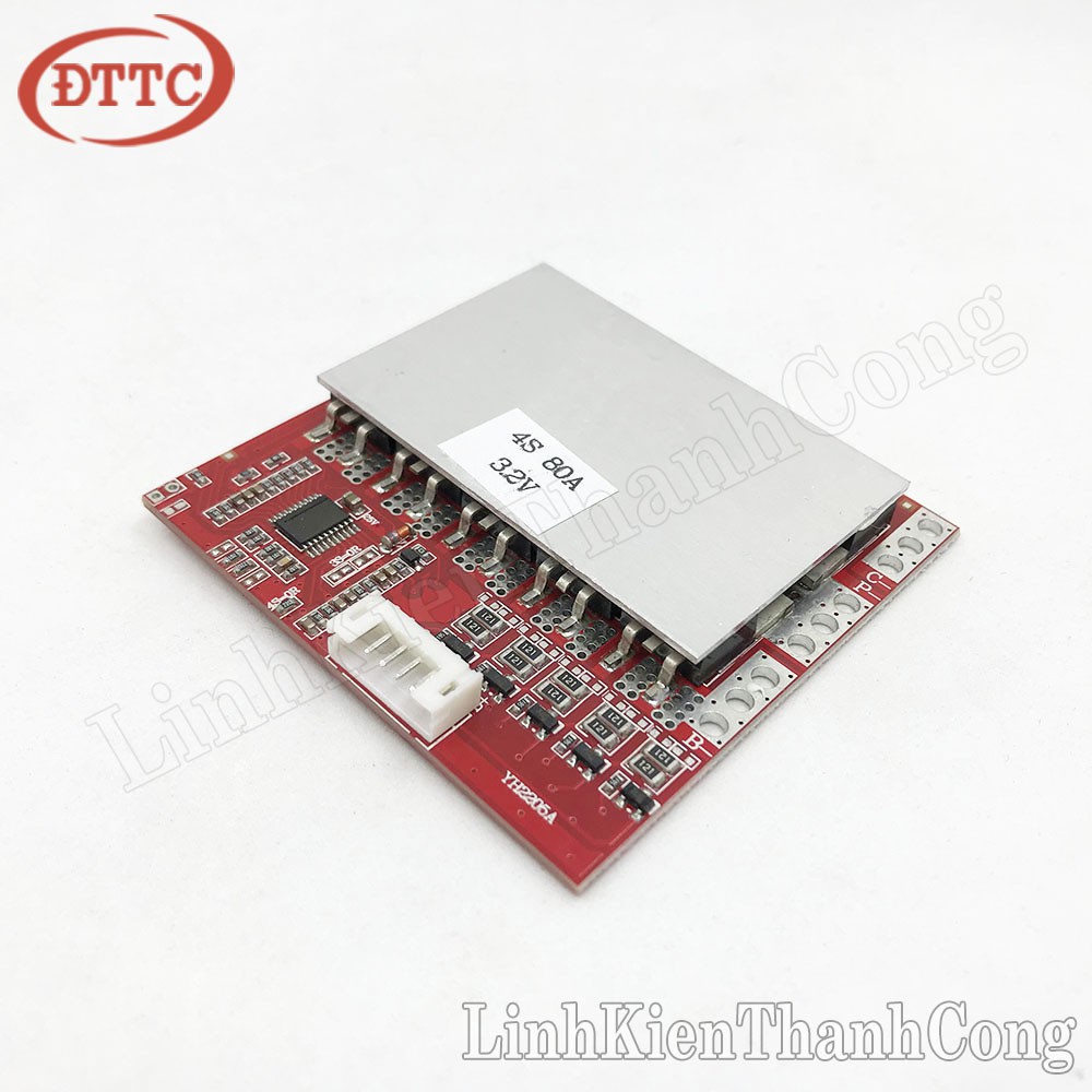 Mạch Bảo Vệ Pin BMS 3.2V 4S 80A (Có IC Bảo Vệ)