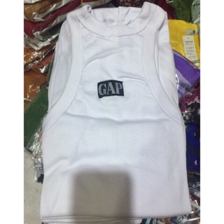 Áo thun ba lỗ nam Gap màu trắng