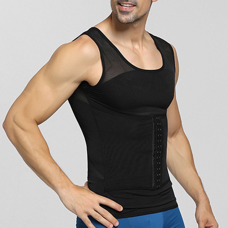 Áo Ba Lỗ Định Hình Eo Có Thể Điều Chỉnh Cho Nam