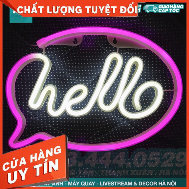 SIÊU RẺ | Đèn trang trí nhiều hình, Đèn led Neon light ánh sáng long lanh - AUG Camera & Decor Hà nội