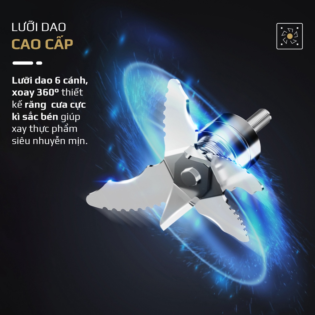 Máy Làm Sữa Hạt OLIVO CB20 - 12 Chức Năng - Công Suất 2000W