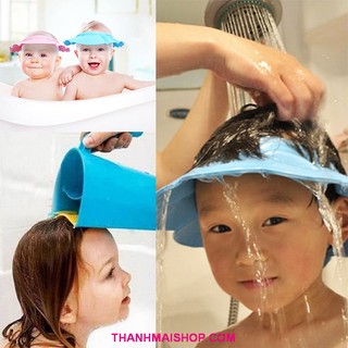 Combo 2 mũ nón BE008x2 chắn nước và chắn tóc cho bé
