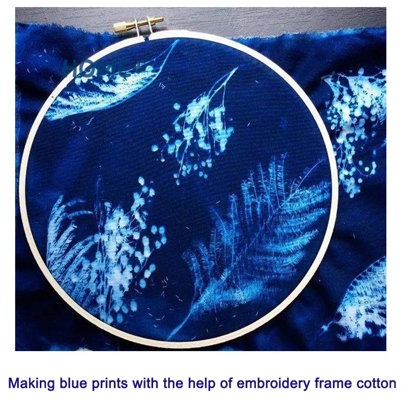 Set dụng cụ in kỹ thuật cyanotype trang trí thủ công độc đáo DIY
